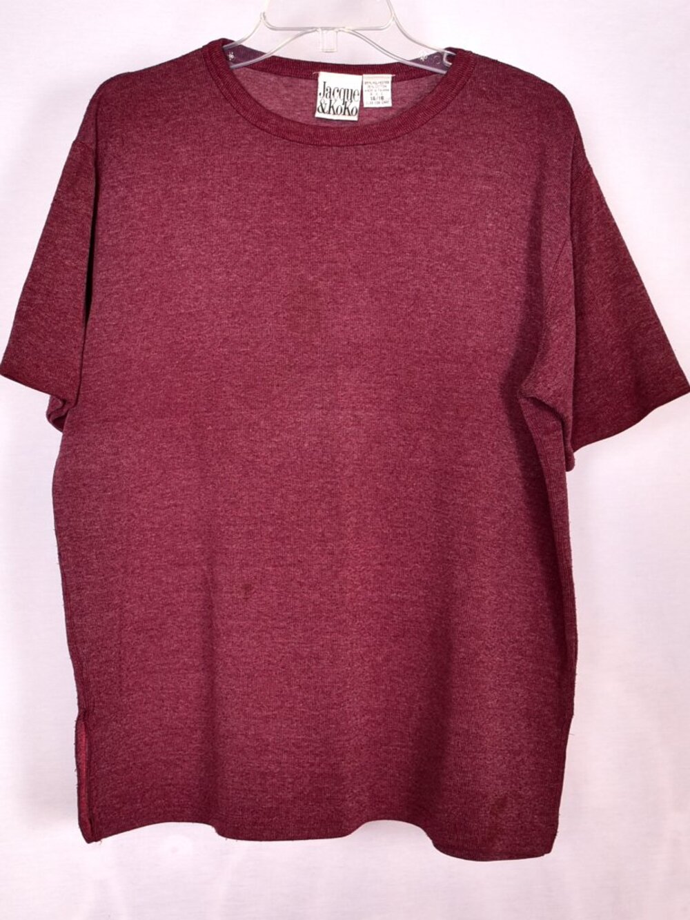 Jacque & KoKo Short Sleeve Sweater Size 14/16